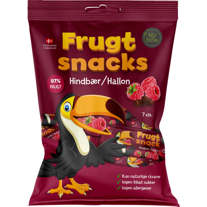 MyBite Frugtsnacks Hindbær
