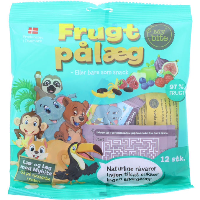 3 x MyBite Frugtpålæg