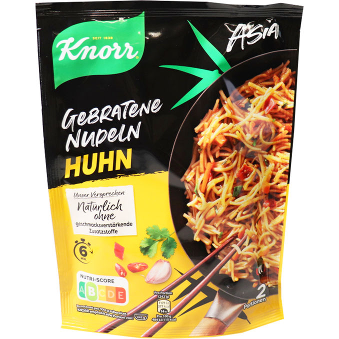 Knorr Gebratene Asia Nudeln Huhn