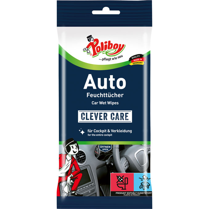 Poliboy Auto Feuchttücher