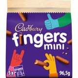 Bedst før: 24.12.2025 Cadbury Choco Fingers Mini