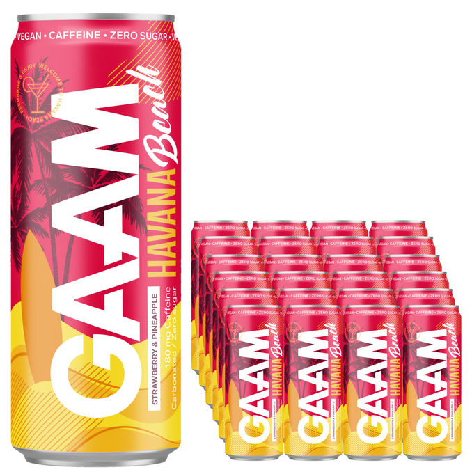 GAAM Energidryck Havana Beach 24-pack