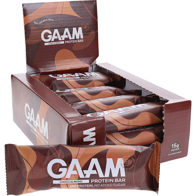 GAAM Proteinbar Choco Almond 12-pak