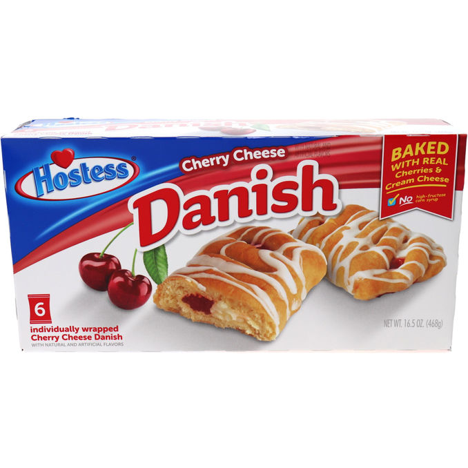 Hostess Cherry Cheese Danish