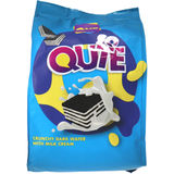 Que Dunkle Waffelbites mit Milchcreme 