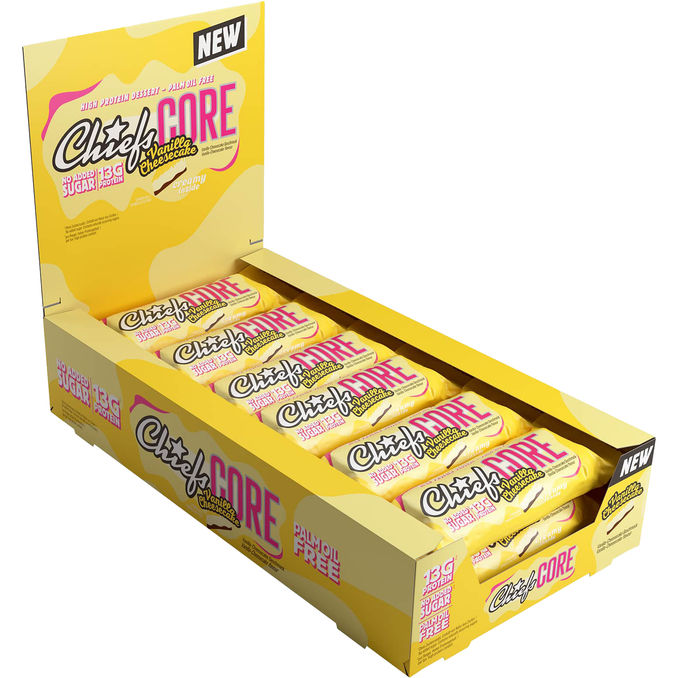 Chiefs Proteinriegel Vanilla Cheesecake, 12er Pack