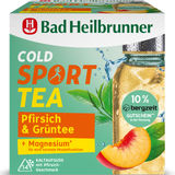 Bad Heilbrunner Pfirsich-& Grüntee + Magnesium, 14er Pack