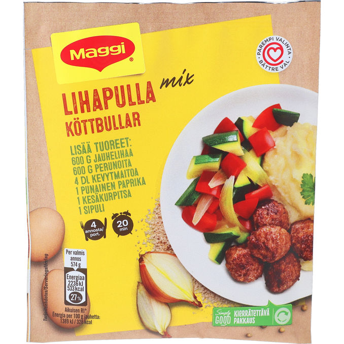 Maggi Krydderiblanding t. Kødboller