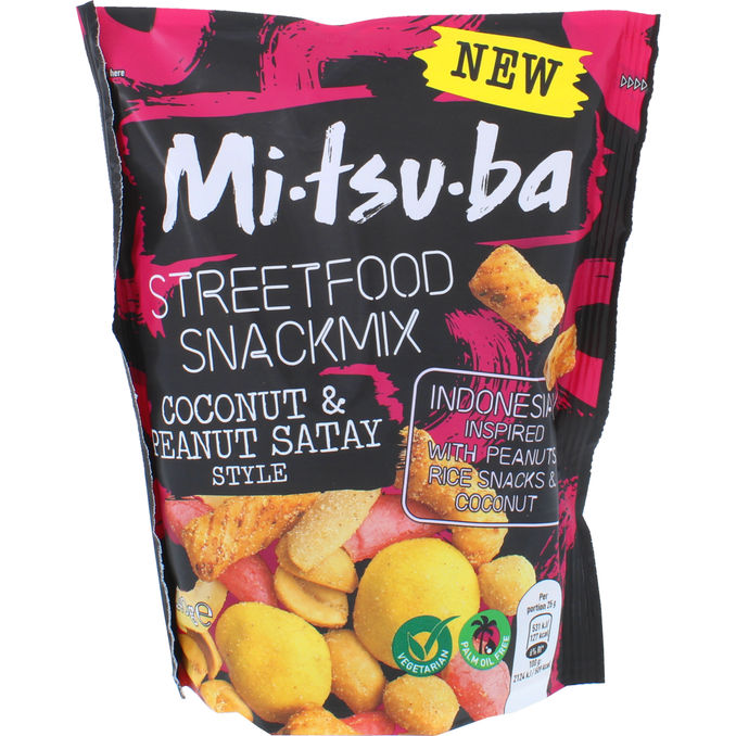 Mitsuba Snackmix Coconut Peanut Satay