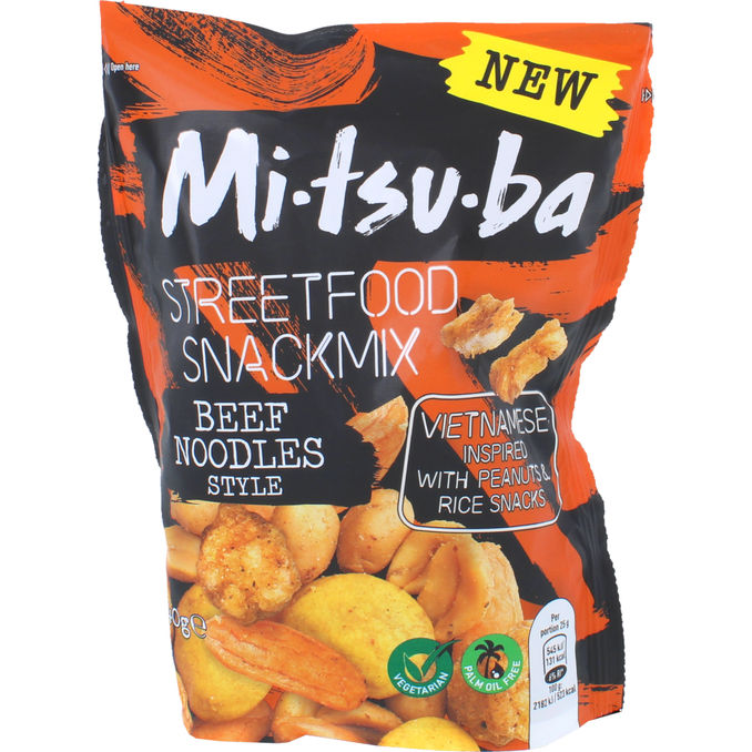 Mitsuba Snackmix Beef Noodle
