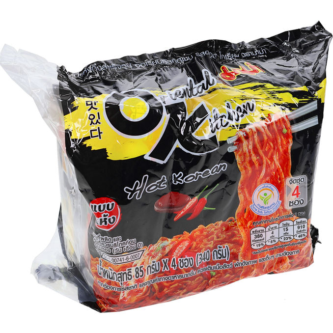 Mama Hot Korean Nudler 4-pak