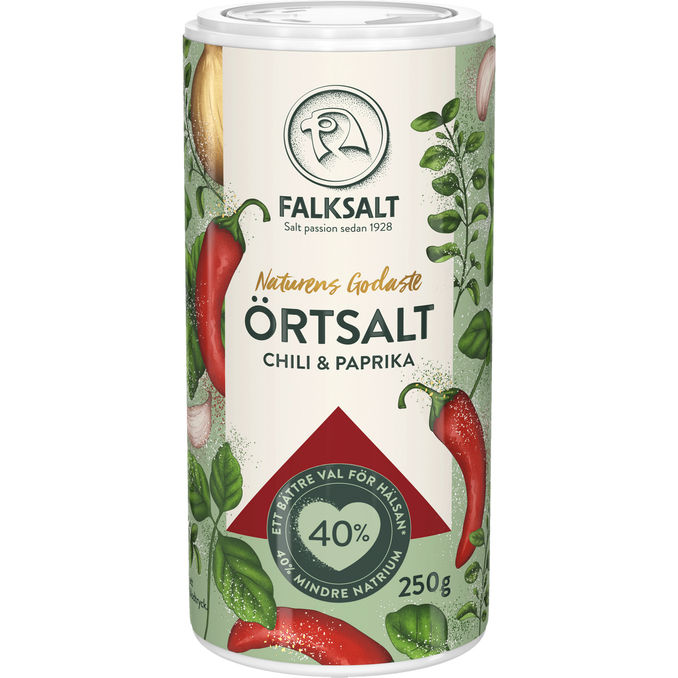Falksalt Örtsalt Chili & Paprika