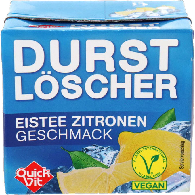Durstlöscher Eistee Zitrone
