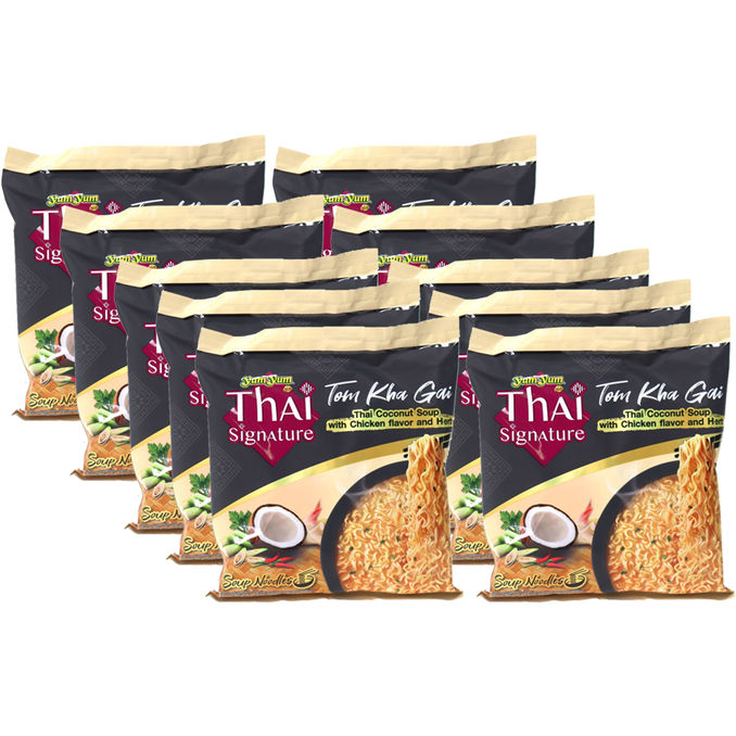 Yum Yum Instantnudeln Tom Kha Gai, 10er Pack