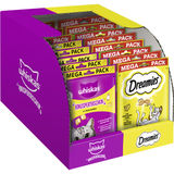 Whiskas Dreamies Knuspertaschen Mix, 16er Pack