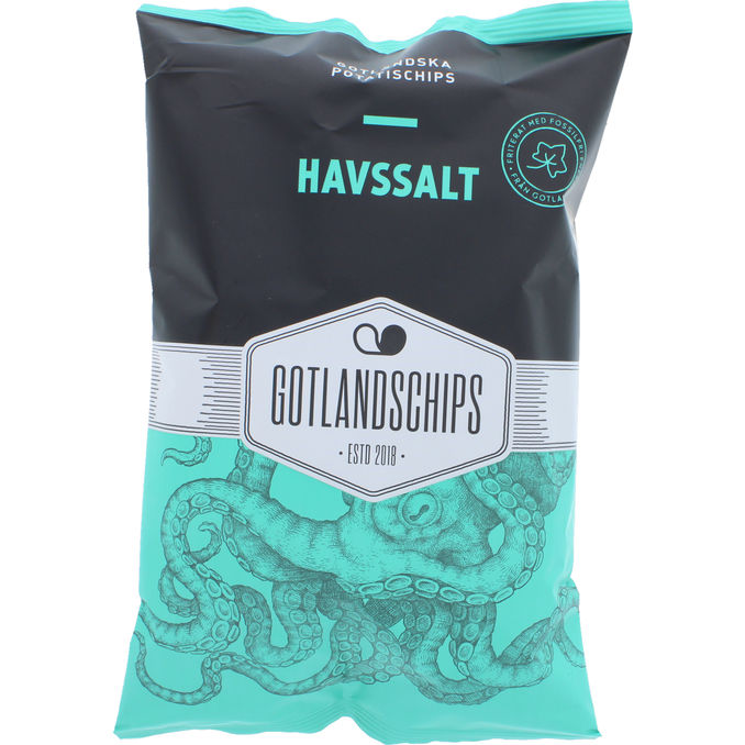 Gotlandschips Chips Havssalt