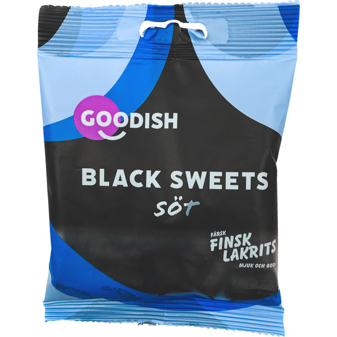 Black Sweets Sød Finsk Lakrids