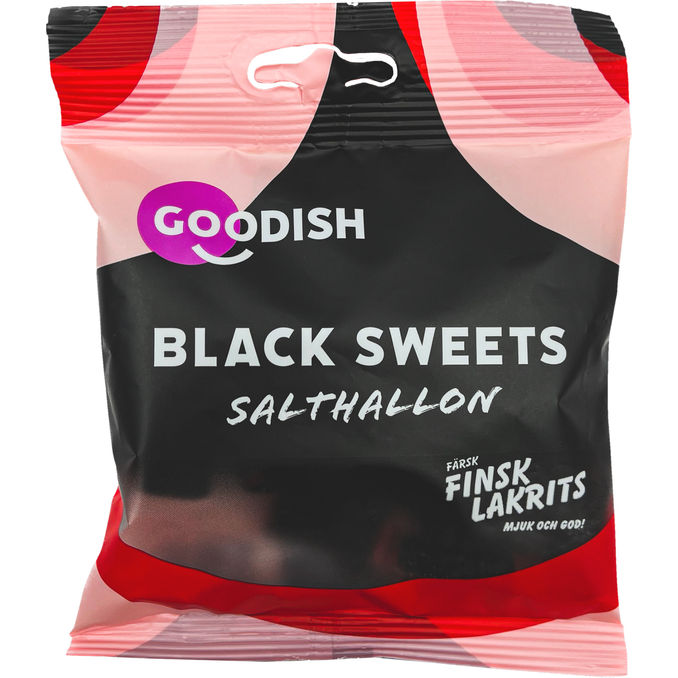 Black Sweets Saltlakrids m. Hindbærsmag