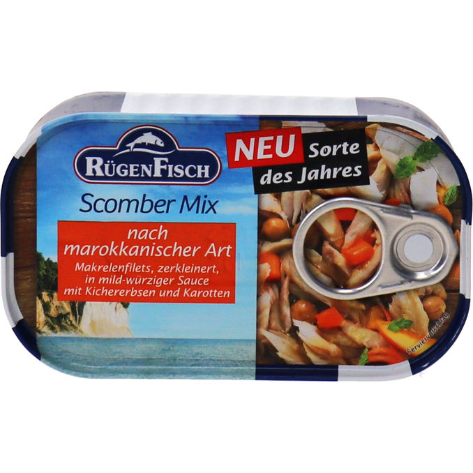 Rügen Fisch Makrelenfilets Marokkanisch