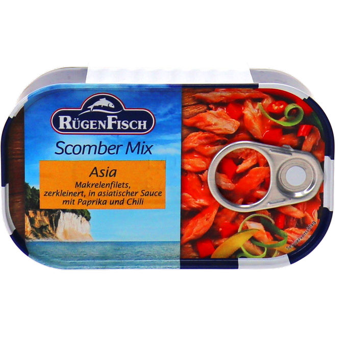 Rügen Fisch Makrelenfilets Asia