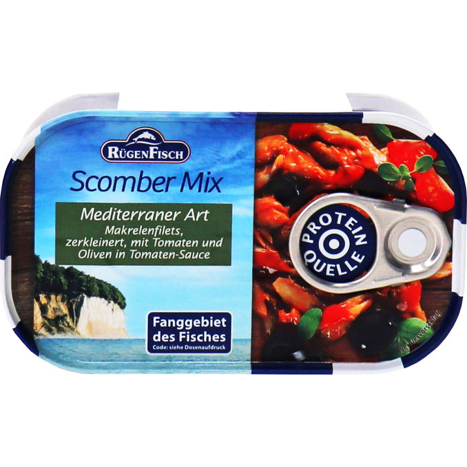 Rügen Fisch Makrelenfilets Mediterraner Art