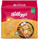 Kellogg's Instant Noodle Special Chicken mit Vitaminen, 5er Pack