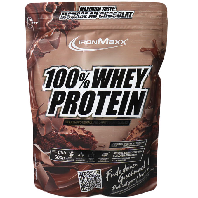 IronMaxx 100% Whey Protein Mousse au Chocolate