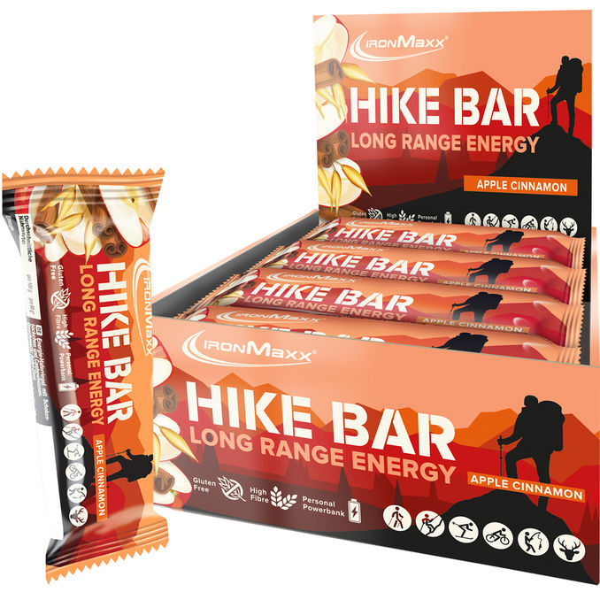IronMaxx Hike Bar Apple Cinnamon, 12er Pack