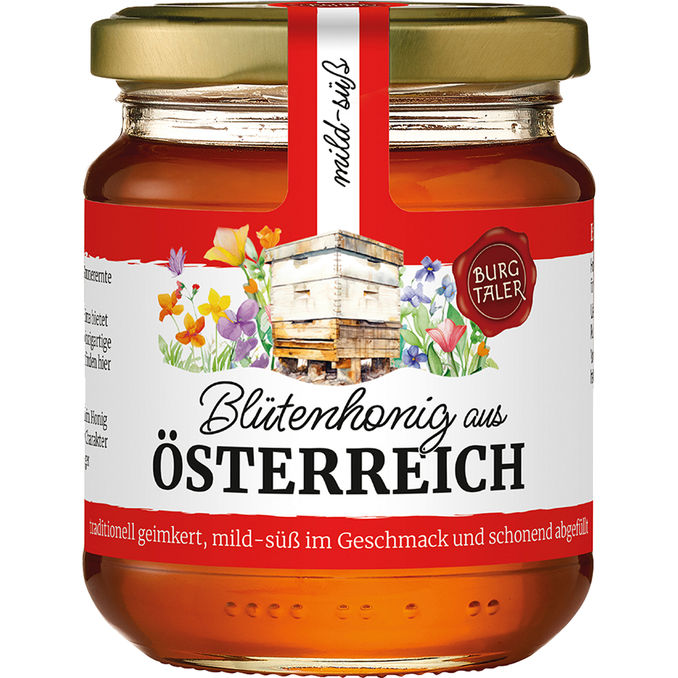 Burgtaler Blütenhonig aus Österreich