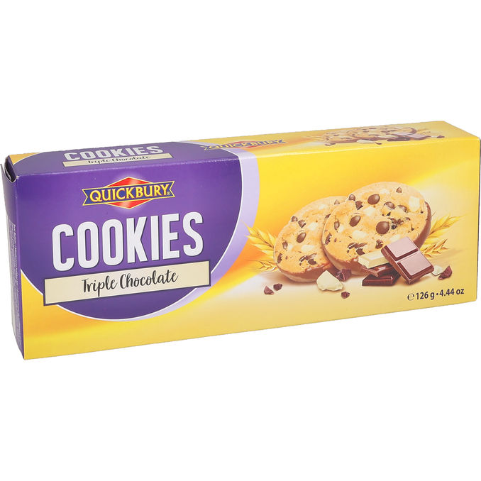 Quickbury Kakor Triple Chocolate