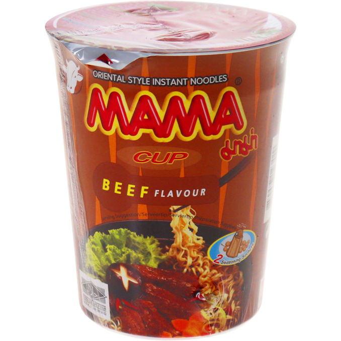 Mama Instant Nudler Oksekødssmag