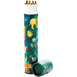 puckator Tube mit 12 großen Buntstiften