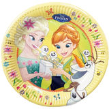 Disney Forzen Fieber, Ice Magic Pappteller 8 Stk.