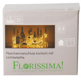 Florissima Flaschenlichterkette 50cm 10LED für Batterie