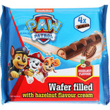 Paw Patrol Schokoriegel Waffel mit Haselnussfüllung