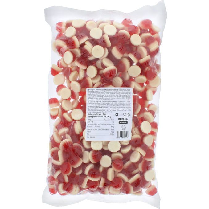 Bebeto Gelégodis Jordgubb & Vanilj