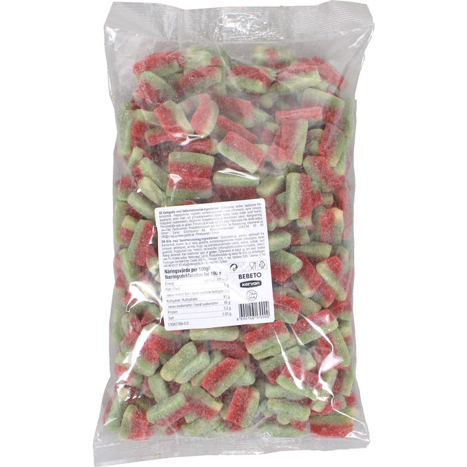 Bebeto Vingummi m. Vandmelonsmag 2 kg