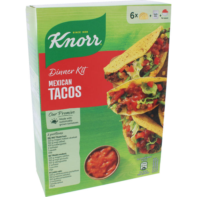 Knorr Mexikanska Tacos Kit