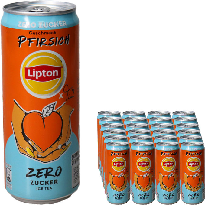 Lipton Pfirsich Zero, 24er Pack (EINWEG) zzgl. Pfand