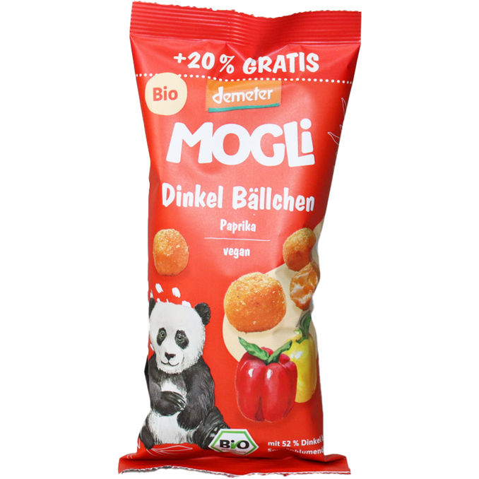MOGLi BIO Dinkel Bällchen Paprika