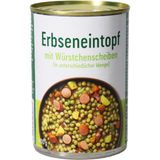 DREISTERN INFO:Erbseneintopf mit Würstchen 400g