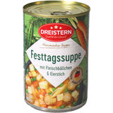 DREISTERN Festtagssuppe m. Gemüse und Fleischklößchen  400g
