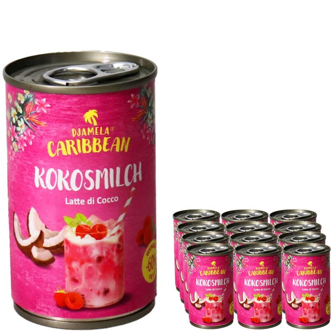 Djamela Kokosmilch, 12er Pack