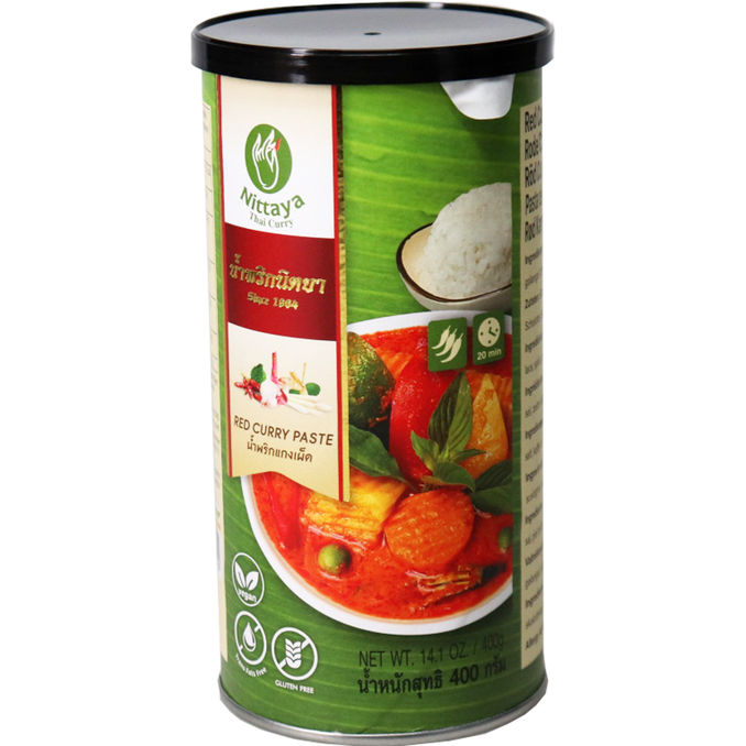 NITTAYA   Currypaste Rot Vegan