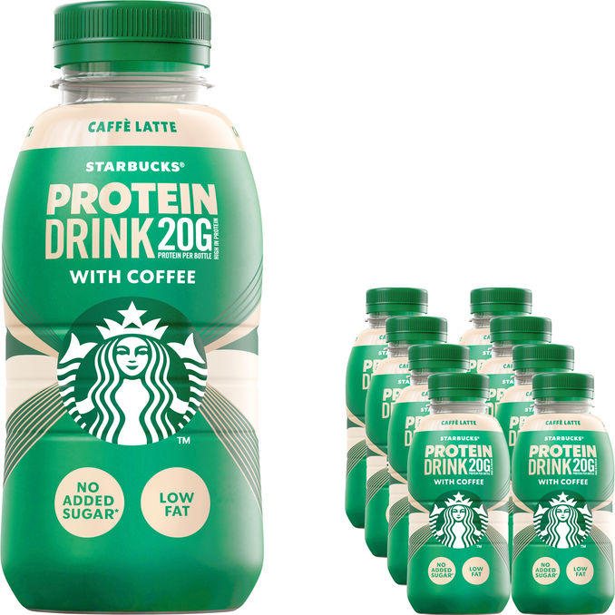 Starbucks Protein Drink Caffè Latte 8-pack