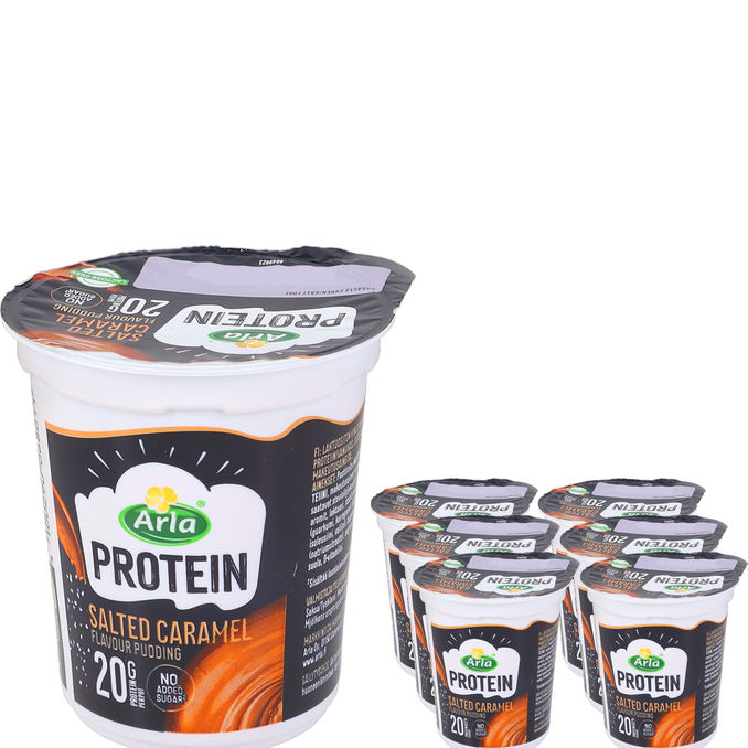 Arla Proteinpudding Salted Caramel 6-pack