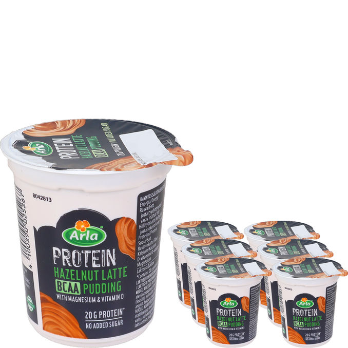 Arla Proteinpudding Hazelnut Latte 6-pack