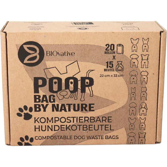BIOVATIVE Kompostierbare Hundekotbeutel