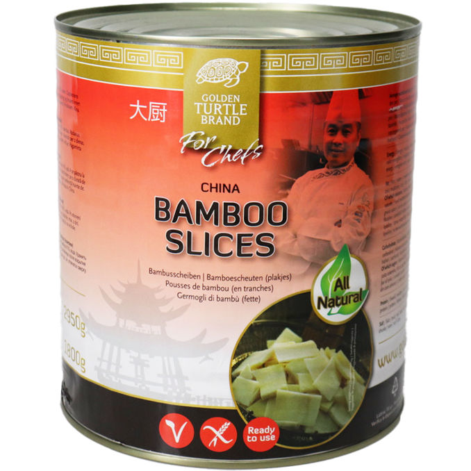 Golden turtle Bambus in Scheiben, Maxi Pack