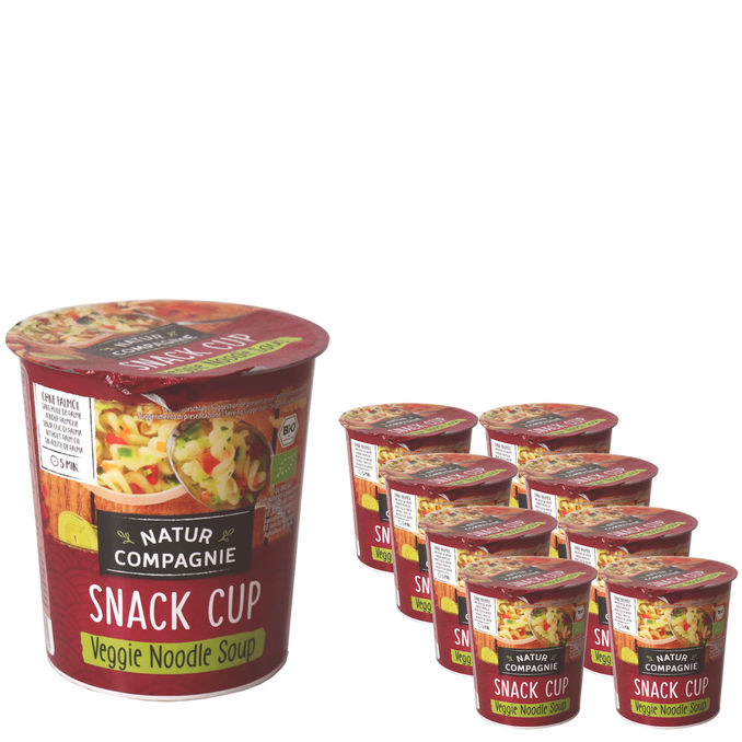 Natur Compagnie BIO Veggie Noodle Soup, 8er Pack